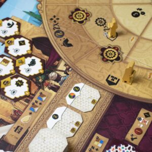 Sabika Board Game - Trade Route Building Strategy Game, Medieval Construction Game, Family Game for Kids and Adults, Ages 14+, 1-4 Players, 60-120 Minute Playtime, Made by Ludonova