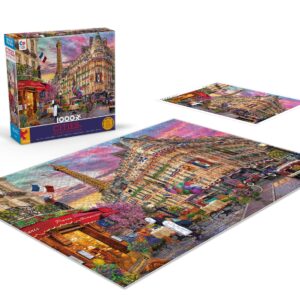 Ceaco - David Maclean - Cities - Bonjour Paris - 1000 Piece Jigsaw Puzzle