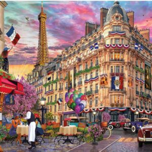 Ceaco - David Maclean - Cities - Bonjour Paris - 1000 Piece Jigsaw Puzzle