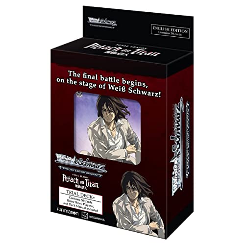 Weiss Schwarz Attack on Titan: Final Season Trial Deck+