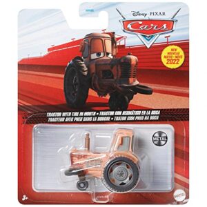 Pixar Cars Tractor with Tire in Mouth, Metal Series 1:55 Scale