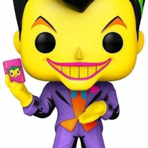 Funko Pop! Black Light The Joker 370 Exclusive Bundled with Pop Protector