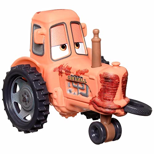 Pixar Cars Tractor with Tire in Mouth, Metal Series 1:55 Scale