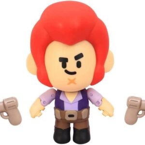 P.M.I. Brawl Stars Action Figure | Colt Figure | 4.5-Inch-Tall Collectibles | Brawl Stars Toy Figurine| Ofically Licensed Toys, Supercell, Gift for Video Gamer - Articulated Figure