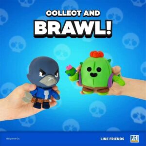 P.M.I. Brawl Stars Action Figure | Spike Cactus Figure | 4.5-Inch-Tall Collectibles | Brawl Stars Toy Figurine| Ofically Licensed Toys, Supercell, Gift for Video Gamer - Articulated Figure