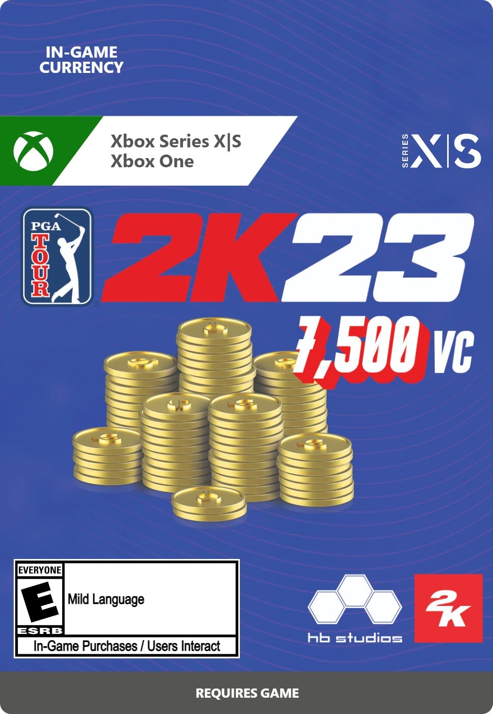 PGA Tour 2K23 - 7,500 VC Pack - Xbox [Digital Code]