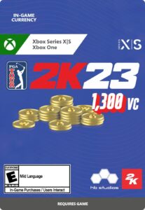 pga tour 2k23 - 1,300 vc pack - xbox [digital code]