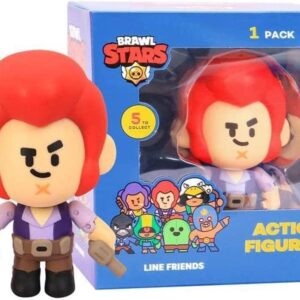 P.M.I. Brawl Stars Action Figure | Colt Figure | 4.5-Inch-Tall Collectibles | Brawl Stars Toy Figurine| Ofically Licensed Toys, Supercell, Gift for Video Gamer - Articulated Figure