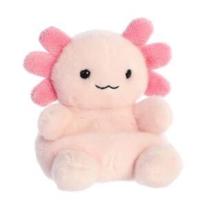 Aurora® Adorable Palm Pals™ Ax Axolotl™ Stuffed Animal - Pocket-Sized Play - Collectable Fun - Pink 5 Inches