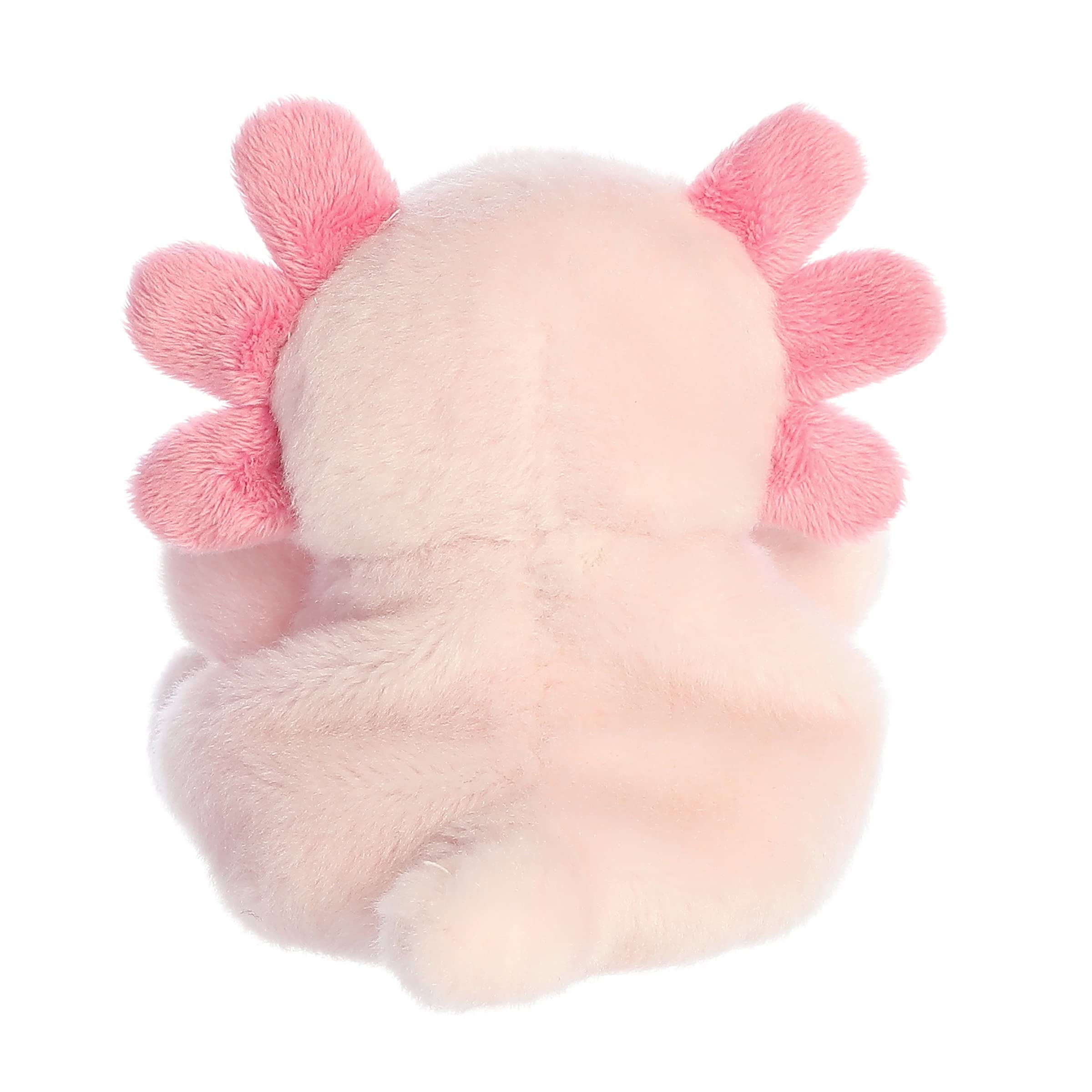 Aurora® Adorable Palm Pals™ Ax Axolotl™ Stuffed Animal - Pocket-Sized Play - Collectable Fun - Pink 5 Inches