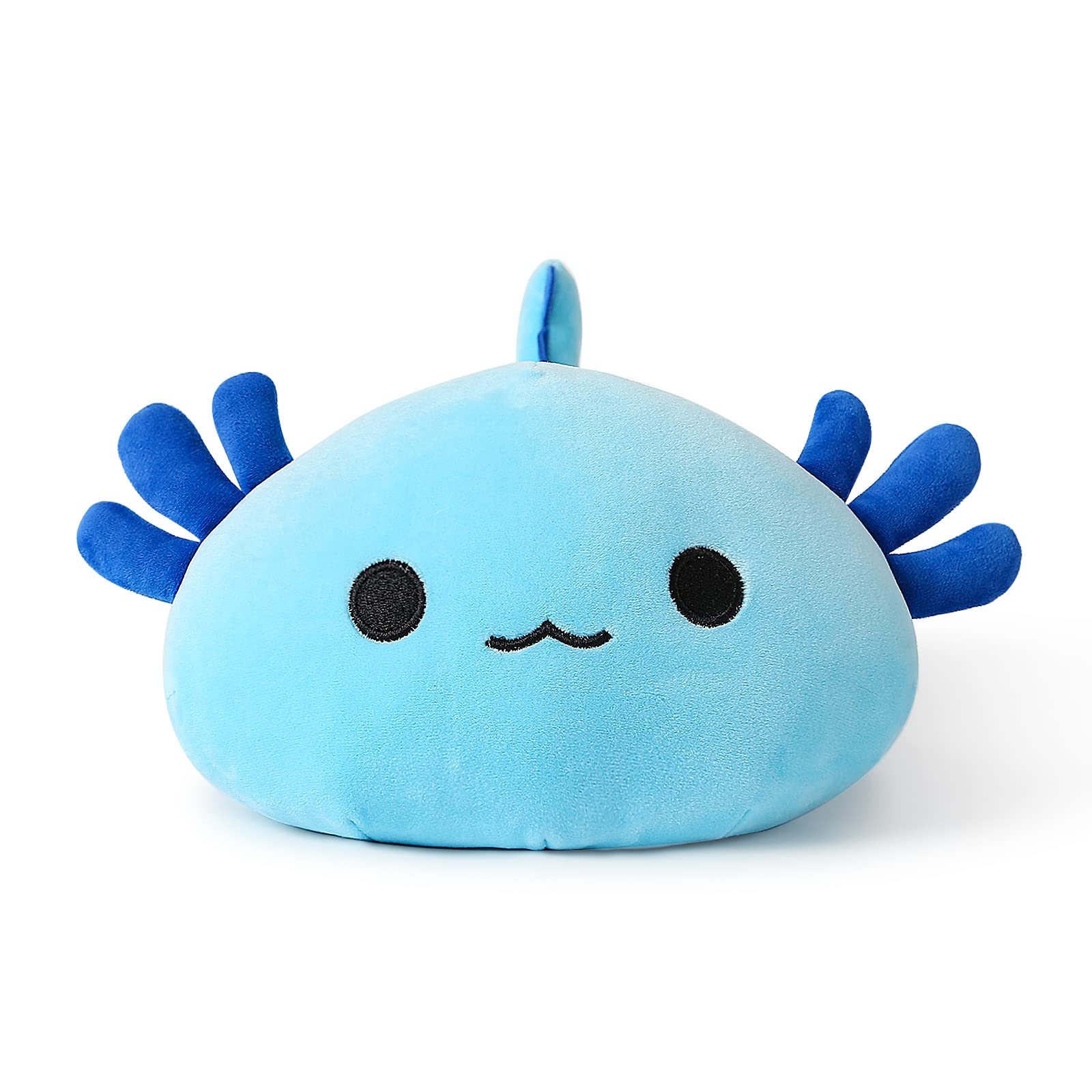 Onsoyours Cute Axolotl Plush, 19" Soft Large Stuffed Animal Salamander Big Plush Pillow, Kawaii Plushie Toy for Kids (Blue Axolotl A, 19")