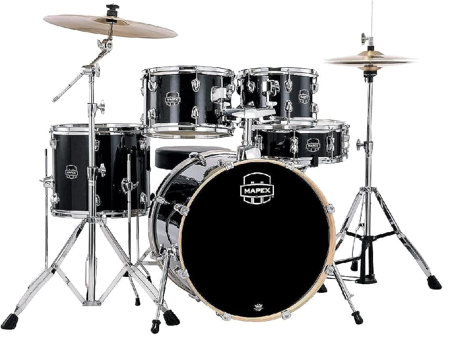 Mapex Venus 5-Piece Fusion VE5044FTC - Black Galaxy Sparkle