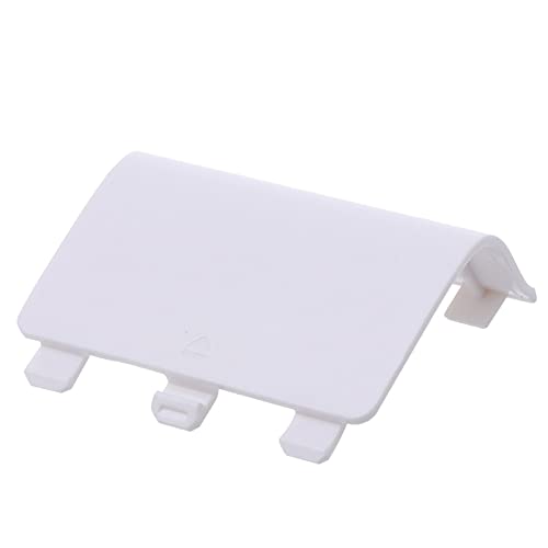 Back Battery Case Lid Cover Shell Replacement for Xbox One Controller (White)