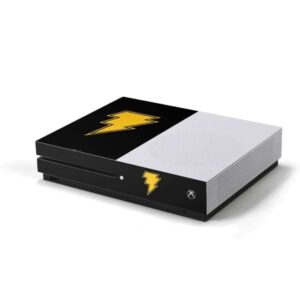 skinit decal gaming skin compatible with xbox one s console - officially licensed warner bros cartoon lightning bolt design