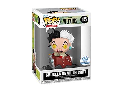 Funko POP! Disney Villains Trains Cruella De Vil in Cart Shop Exclusive