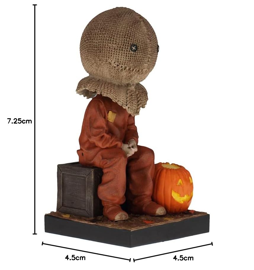 Royal Bobbles Trick 'R Treat Sam Sitting Collectible Bobblehead Statue