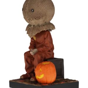 Royal Bobbles Trick 'R Treat Sam Sitting Collectible Bobblehead Statue