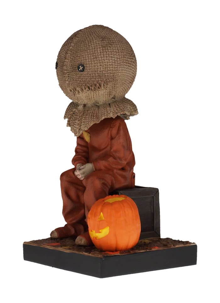 Royal Bobbles Trick 'R Treat Sam Sitting Collectible Bobblehead Statue