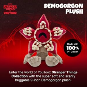 YouTooz Demogorgon Plush 9" inch, Soft and Detailed Demogorgon Stranger Things Plush - Netflix Stranger Things Gifts