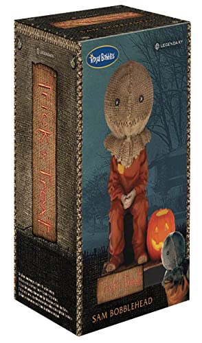 Royal Bobbles Trick 'R Treat Sam Sitting Collectible Bobblehead Statue