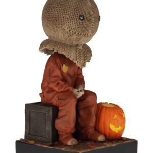 Royal Bobbles Trick 'R Treat Sam Sitting Collectible Bobblehead Statue