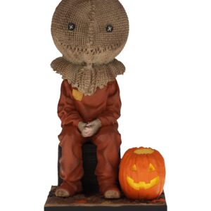 Royal Bobbles Trick 'R Treat Sam Sitting Collectible Bobblehead Statue