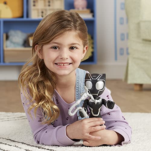 Spidey and his Amazing Friends Supersized Black Panther 9-inch Action Figure, Marvel Preschool Super Hero Toys, Ages 3 and Up