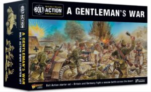 warlord games a gentleman's war - bolt action starter set a ww2 tabletop strategy battle game for 2 or more players