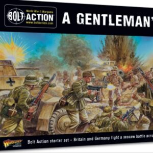 Warlord Games A Gentleman's War - Bolt Action Starter Set a WW2 Tabletop Strategy Battle Game for 2 or More Players