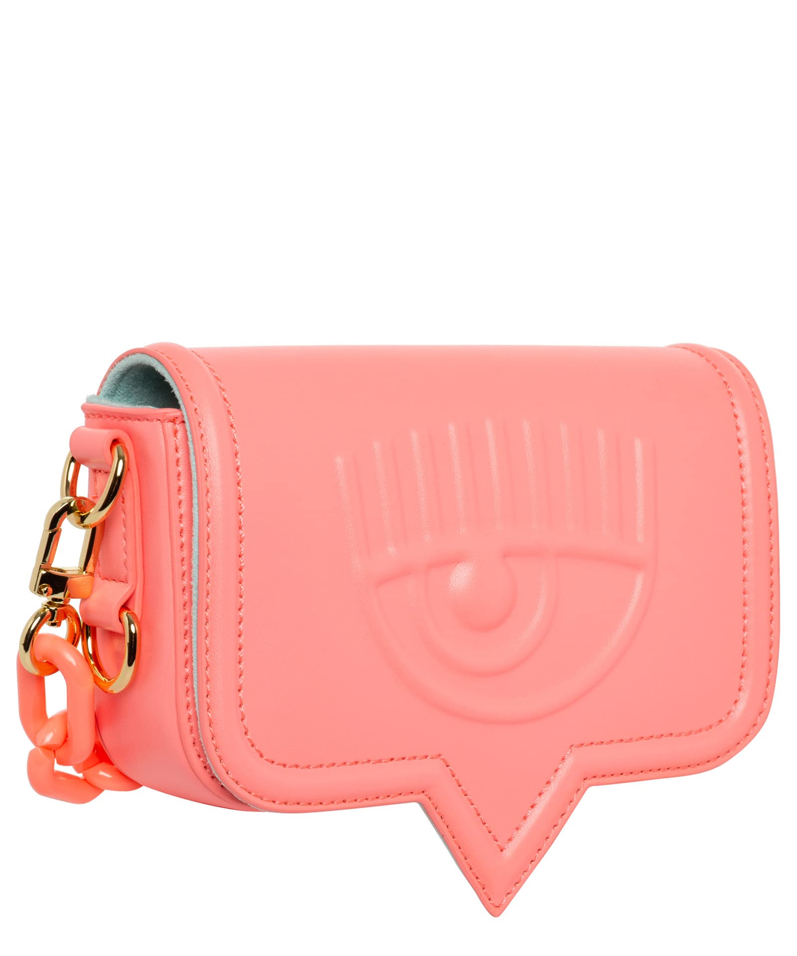 Chiara Ferragni women Eyelike crossbody bags salmon rose