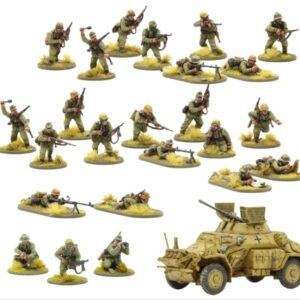 Warlord Games A Gentleman's War - Bolt Action Starter Set a WW2 Tabletop Strategy Battle Game for 2 or More Players