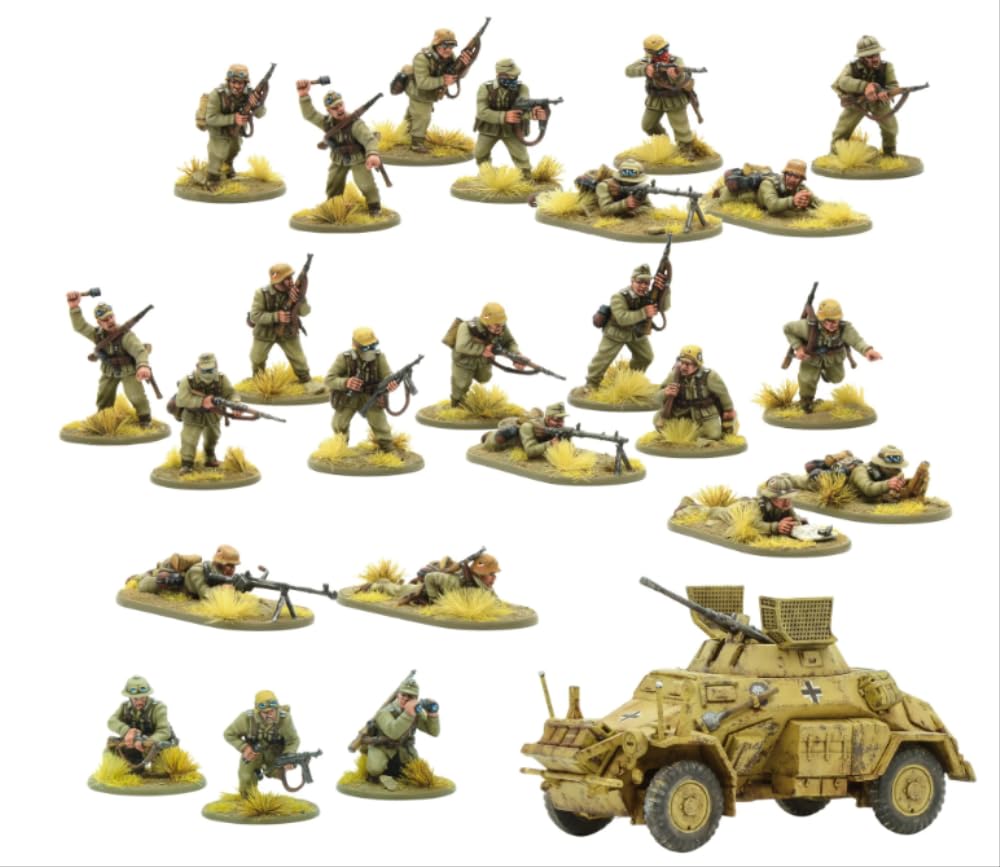 Warlord Games A Gentleman's War - Bolt Action Starter Set a WW2 Tabletop Strategy Battle Game for 2 or More Players