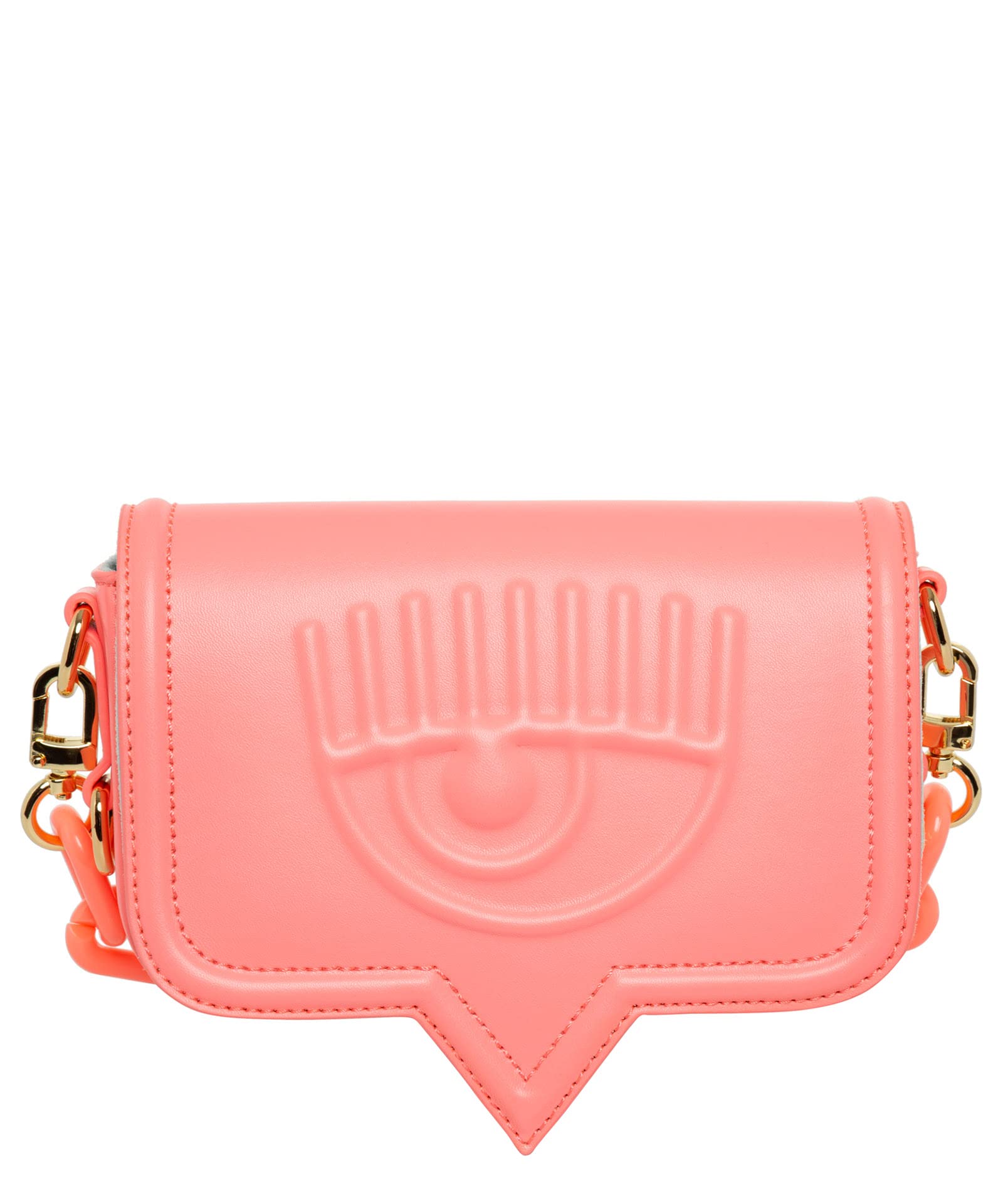 Chiara Ferragni women Eyelike crossbody bags salmon rose