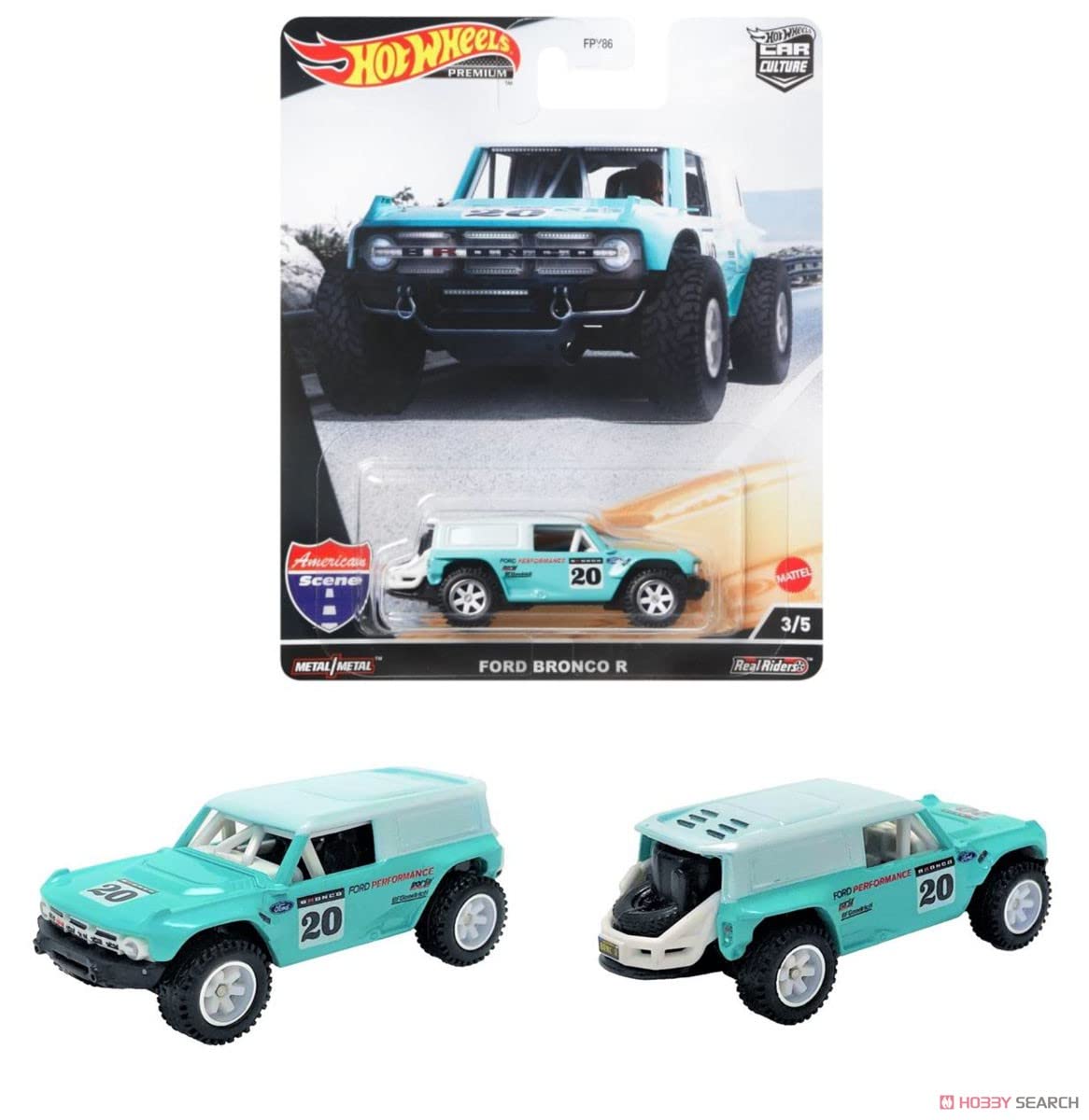 Hot Wheels - Ford Bronco R - Premium Car Culture - American Scene 3/5