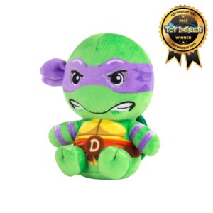 Club Mocchi-Mocchi- Teenage Mutant Ninja Turtles Plush - TMNT Donatello Plushie - Ninja Turtle Stuffed Animal Toys and Room Decor - Plush Collectible TMNT Figures - 6 inch