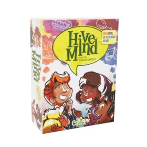 Hive Mind by Calliope Games - How Well Do You Think Alike - Enjoy with Family, Relatives, and Friends Indoor, Outdoor, Or Anywhere for 3+ Players Ages 8+ - from The Makers of Tsuro and Roll for It!