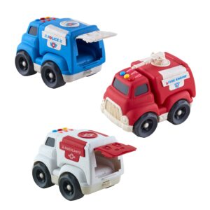 Mud Pie Children's Emergency Toy Vehicle, Ambulance