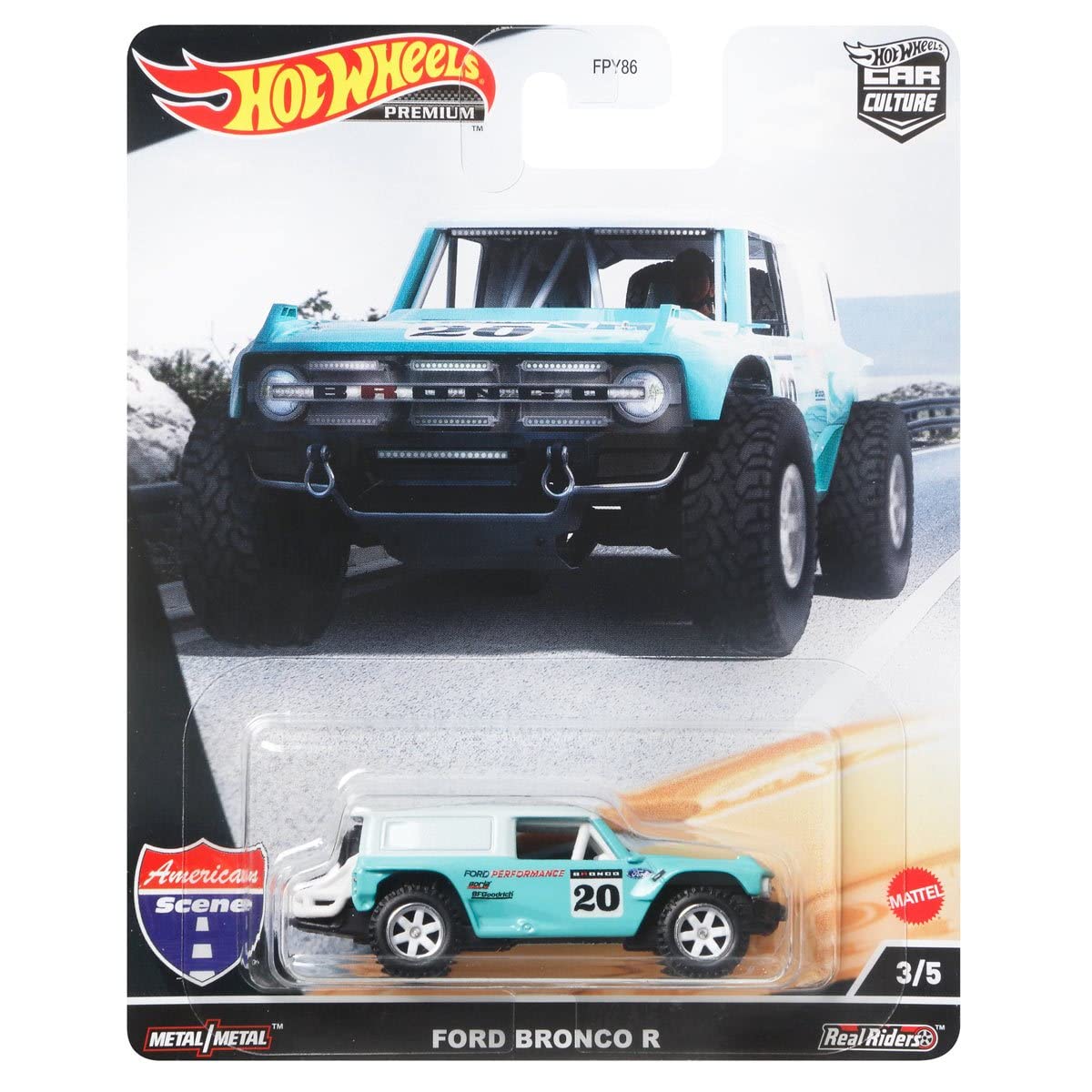 Hot Wheels - Ford Bronco R - Premium Car Culture - American Scene 3/5