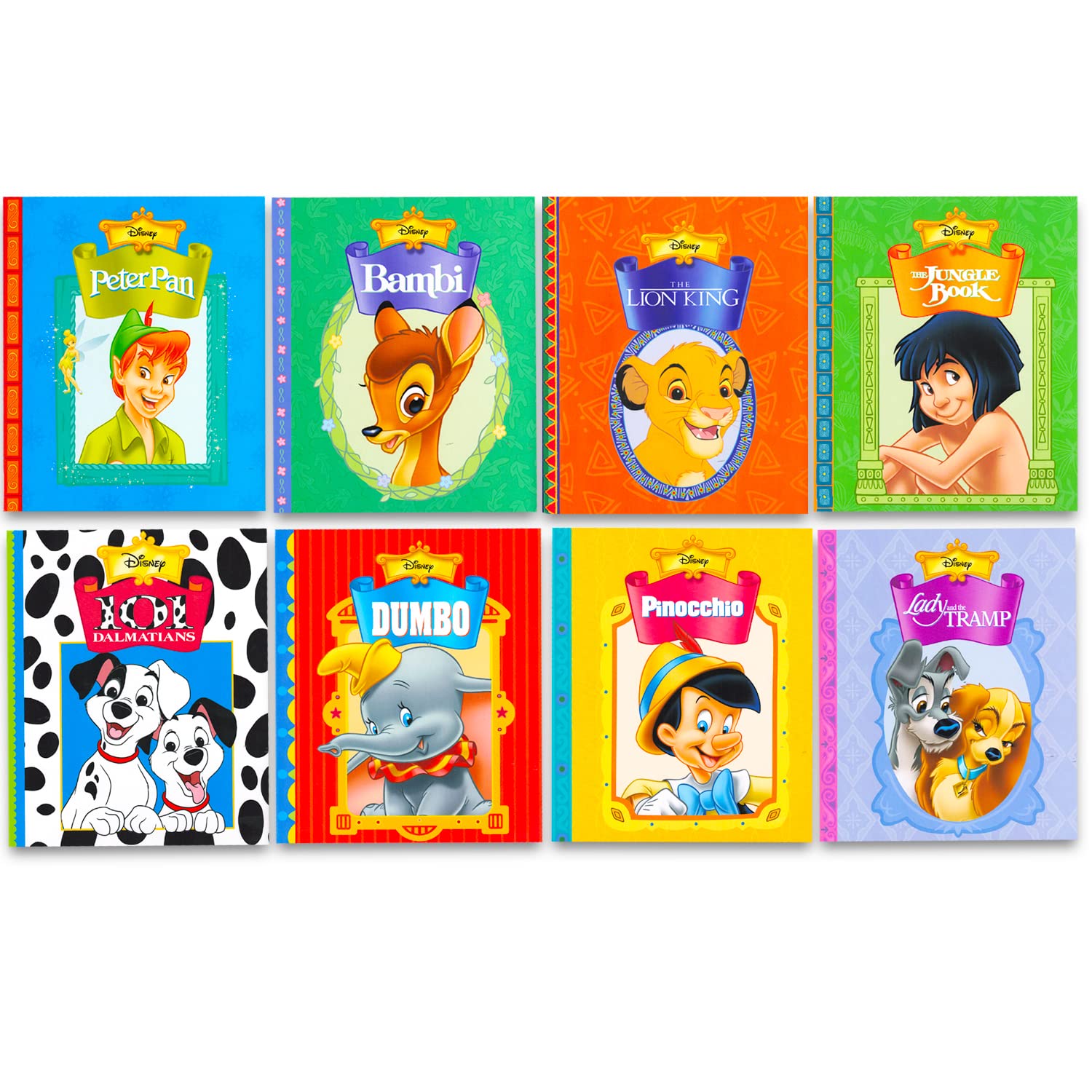 Disney Storybooks Set for Toddlers, Kids - Bundle of 14 Disney and Pixar Books for Boys, Girls Featuring Cars, Bambi, Toy Story, Dumbo, and More (8 Disney Storybooks, 6 Pixar Pop Up Books)