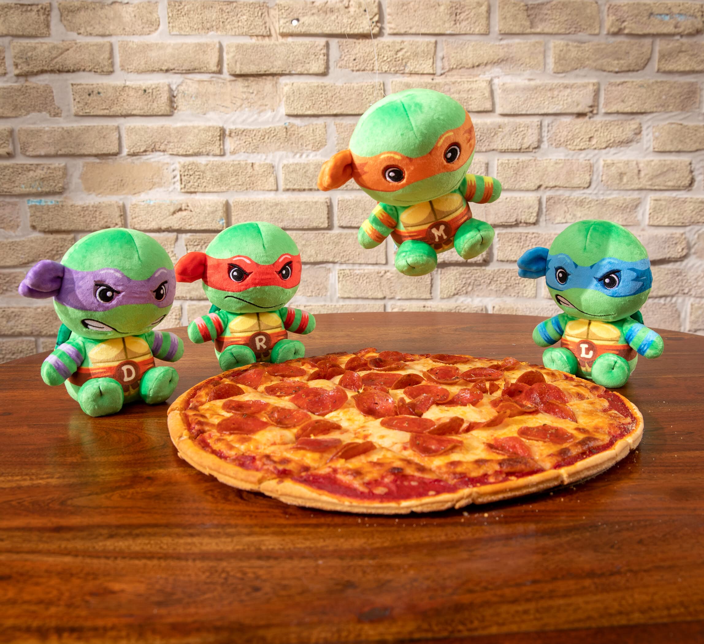 Club Mocchi-Mocchi- Teenage Mutant Ninja Turtles Plush - TMNT Donatello Plushie - Ninja Turtle Stuffed Animal Toys and Room Decor - Plush Collectible TMNT Figures - 6 inch