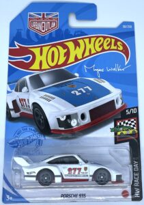 hot wheels - porsche 935 - magnus walker - red base - hw race day 5/10