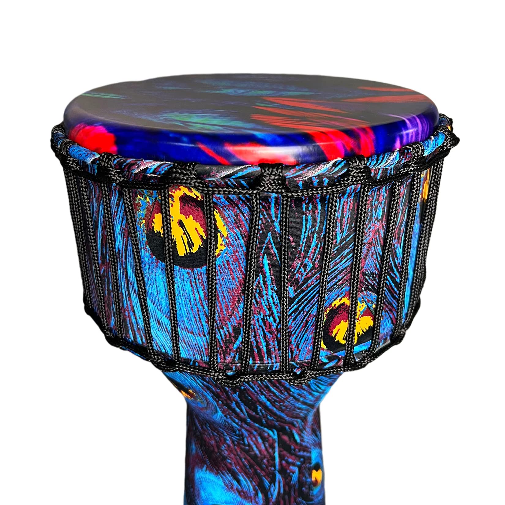 BORIYAM African Drums Djembe，10-inch Hand Drum， Bongo ，Percussion， Suitable For Adults and Beginners.