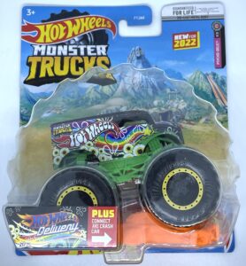 hot wheels 2022 - monster trucks - hw delivery - psycho-delic - 21/75