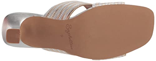 Seychelles Women's Fleet Heeled Sandal, Platinum, 8.5