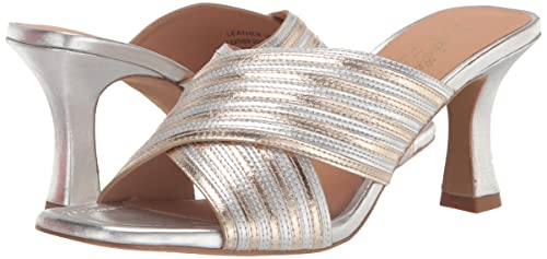 Seychelles Women's Fleet Heeled Sandal, Platinum, 8.5