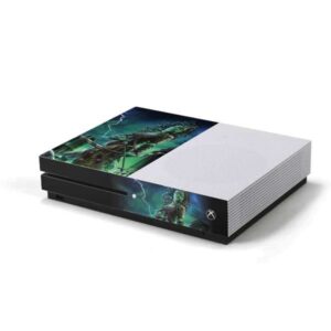 skinit decal gaming skin compatible with xbox one s console - officially licensed tate and co. medusa design