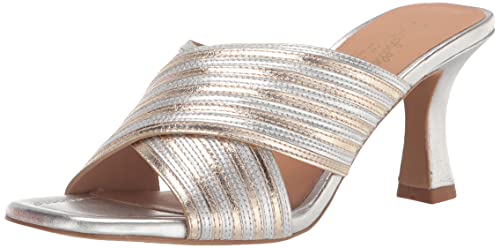 Seychelles Women's Fleet Heeled Sandal, Platinum, 8.5