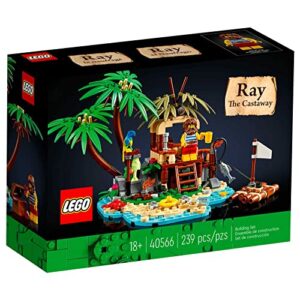 lego lego ray the castaway (40566) building kit 2022