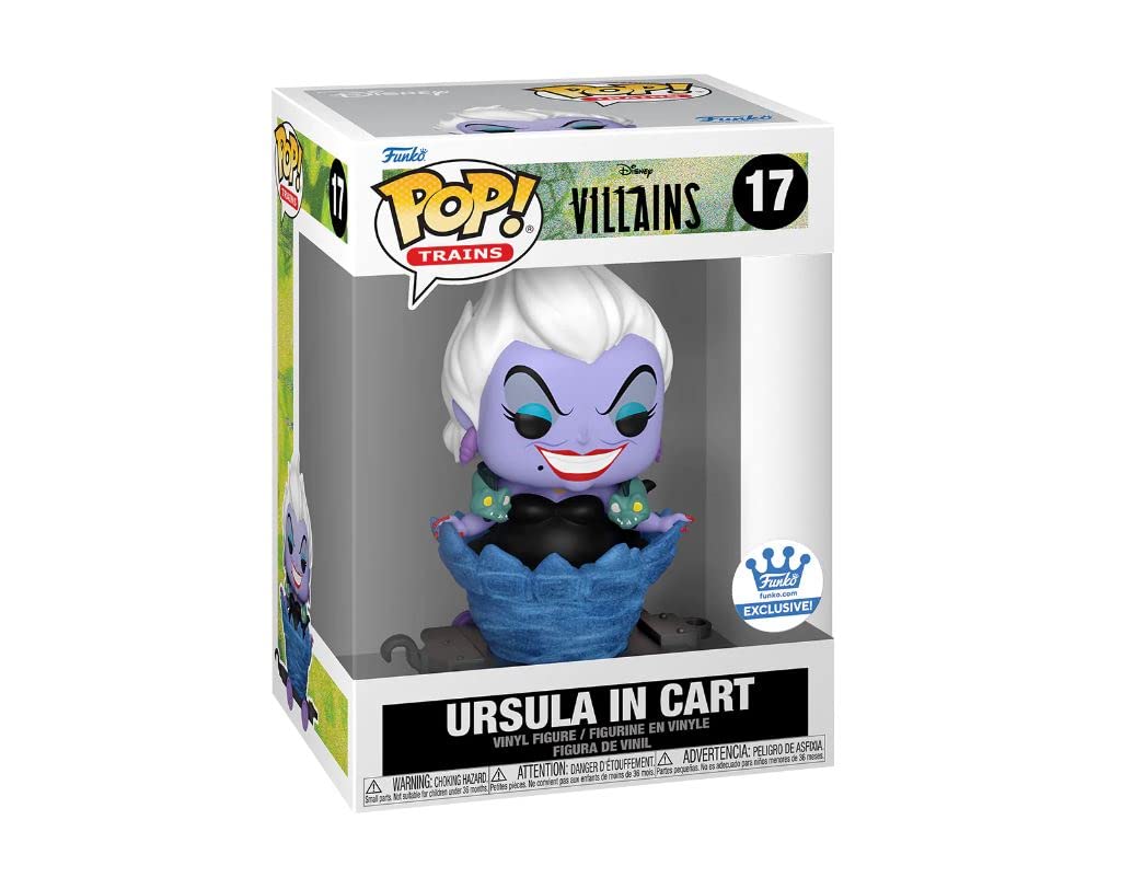 Funko POP! Disney Villains Trains Ursula in Cart Shop Exclusive