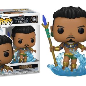 POP Marvel: Black Panther: Wakanda Forever - Namor The Sub-Mariner Funko Vinyl Figure (Bundled with Compatible Box Protector Case), Multicolored, 3.75 inches